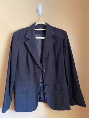 east 5th Blue Plaid Pantsuit